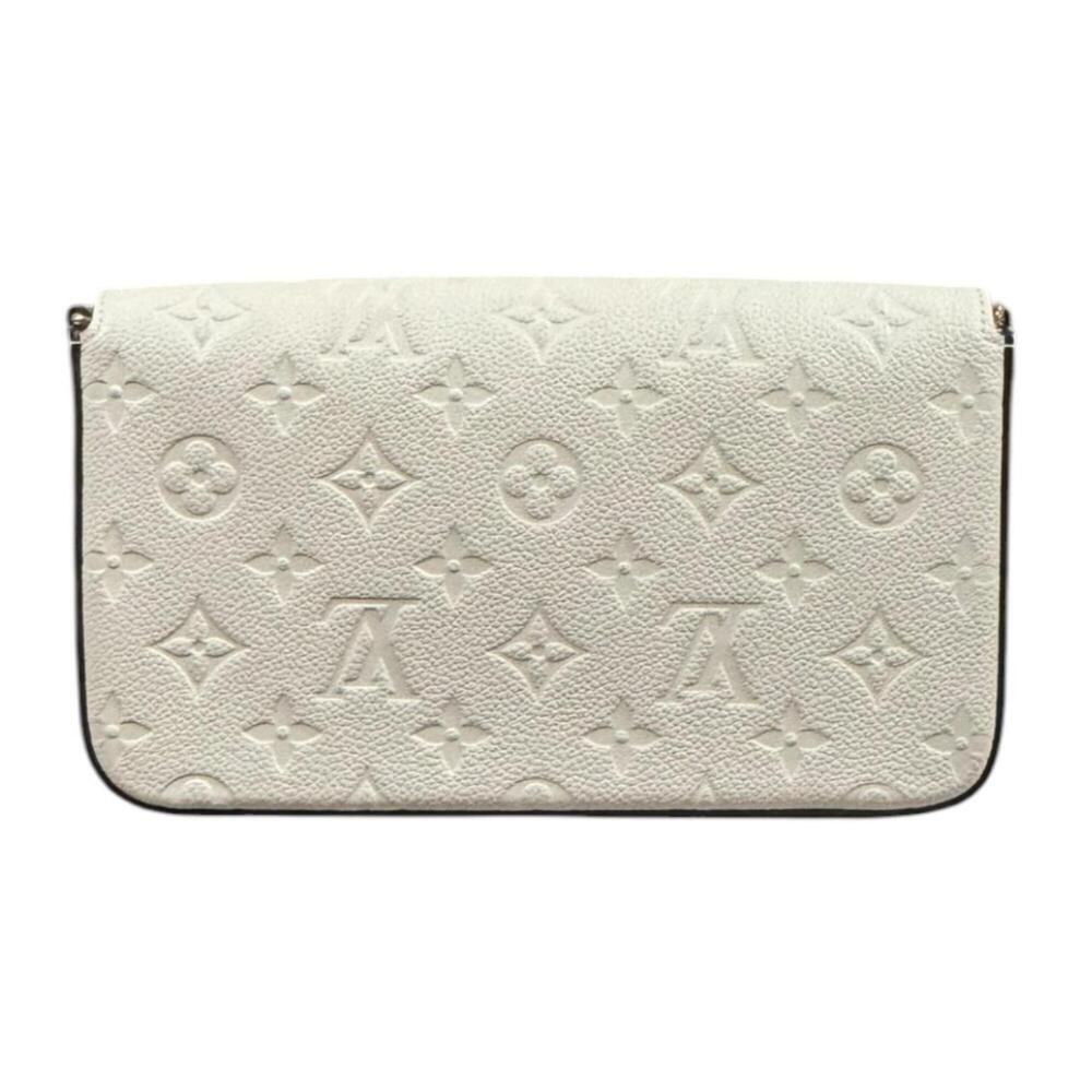 Louis Vuitton Pochette Felicie Monogram Empreinte Shoulder Bag, M82363 White,... - Picture 3 of 12